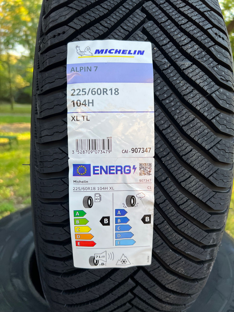225/60 R18 Michelin Alpin 7/ Доставка, livrare toata Moldova 2024 фото 1