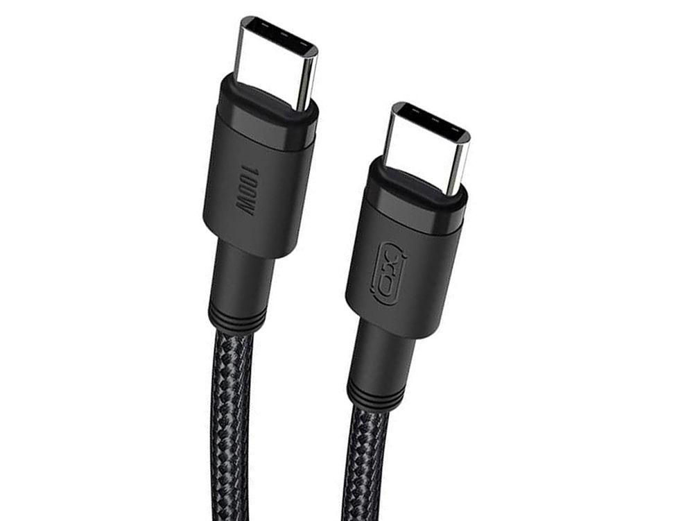 type-c-to-type-c-cable-xo-1-5m-100w-nb-q199-black