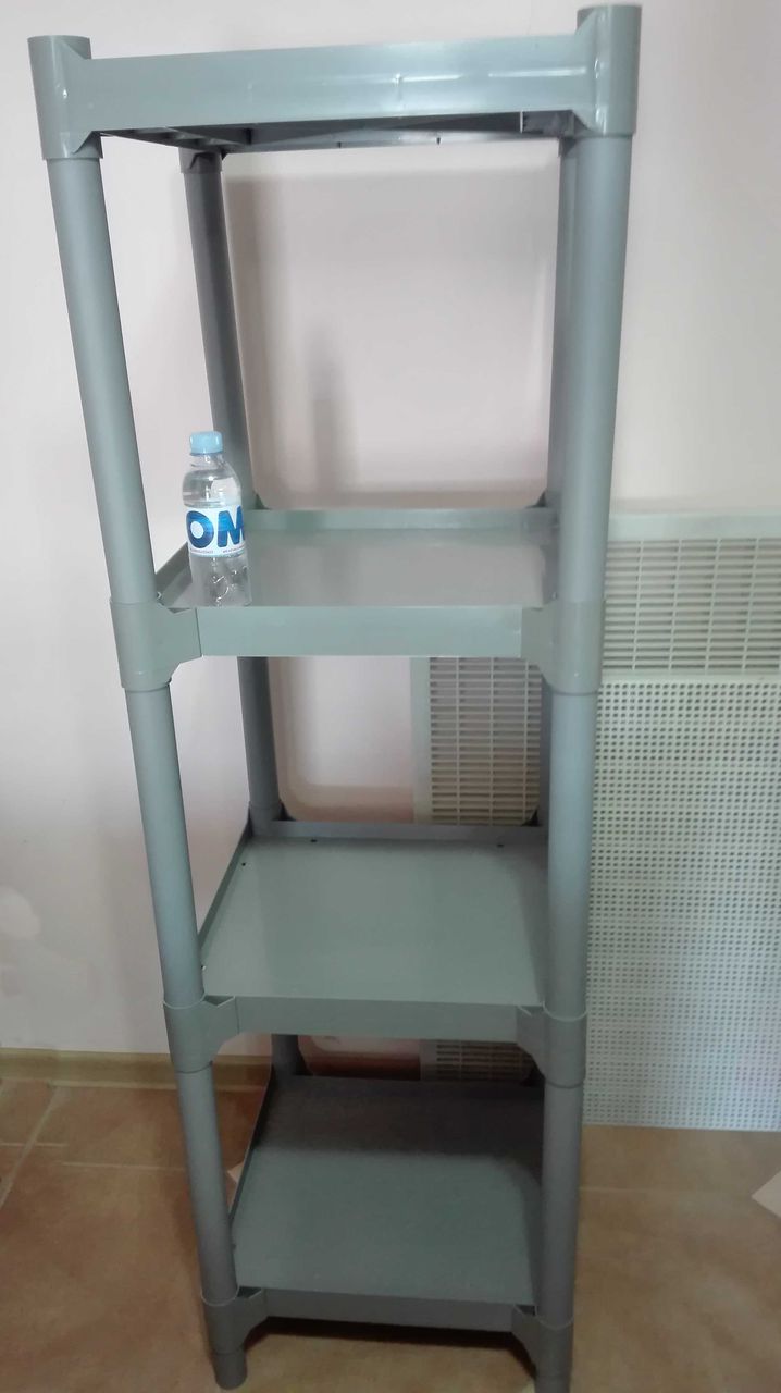 Rafturi din plastic pentru depozitare / balcon/beci etc.     ! Пластиковые стелажи для хранения фото 1