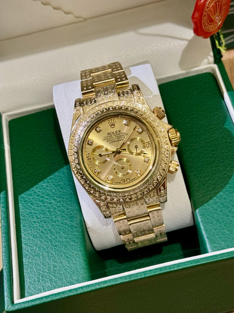 Rolex Daytona Ceas de aur 585 foto 2