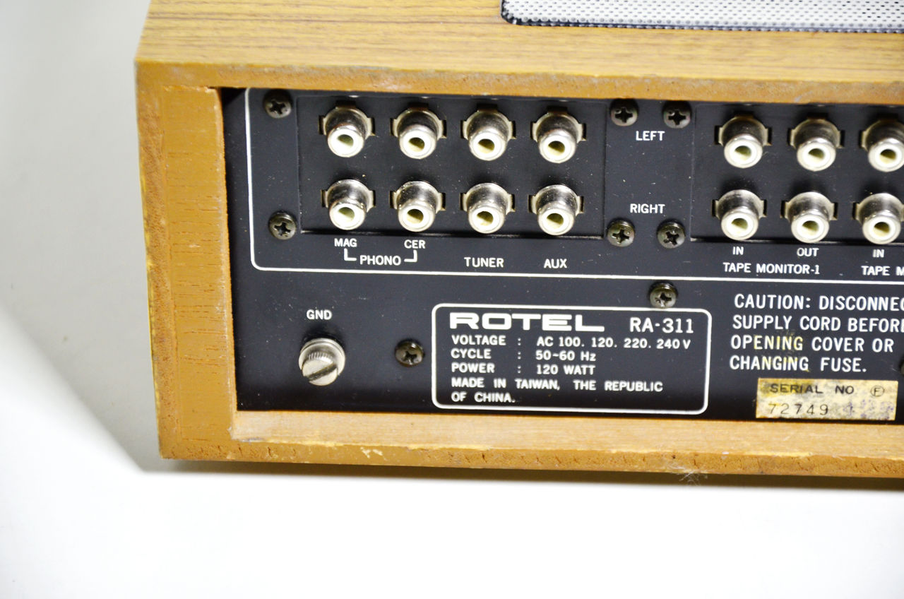 Rotel RA-311 Integrated Amplifier foto 8