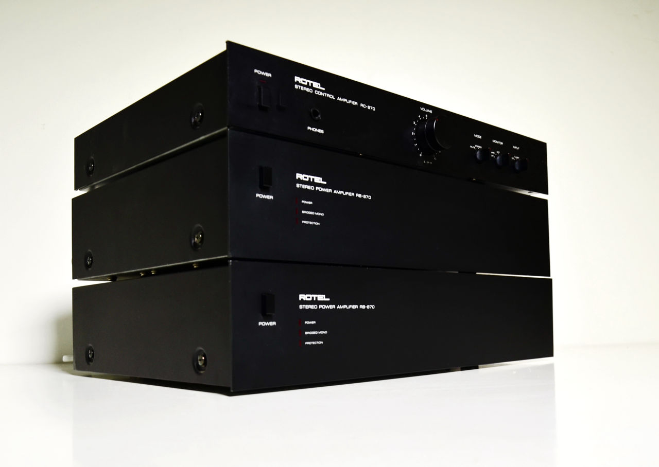 Rotel RC-870 + 2 * RB-870 фото 3