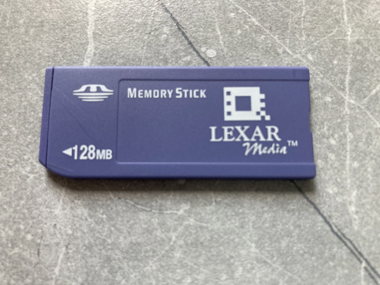 Memory Stick 128MB Lexar Media