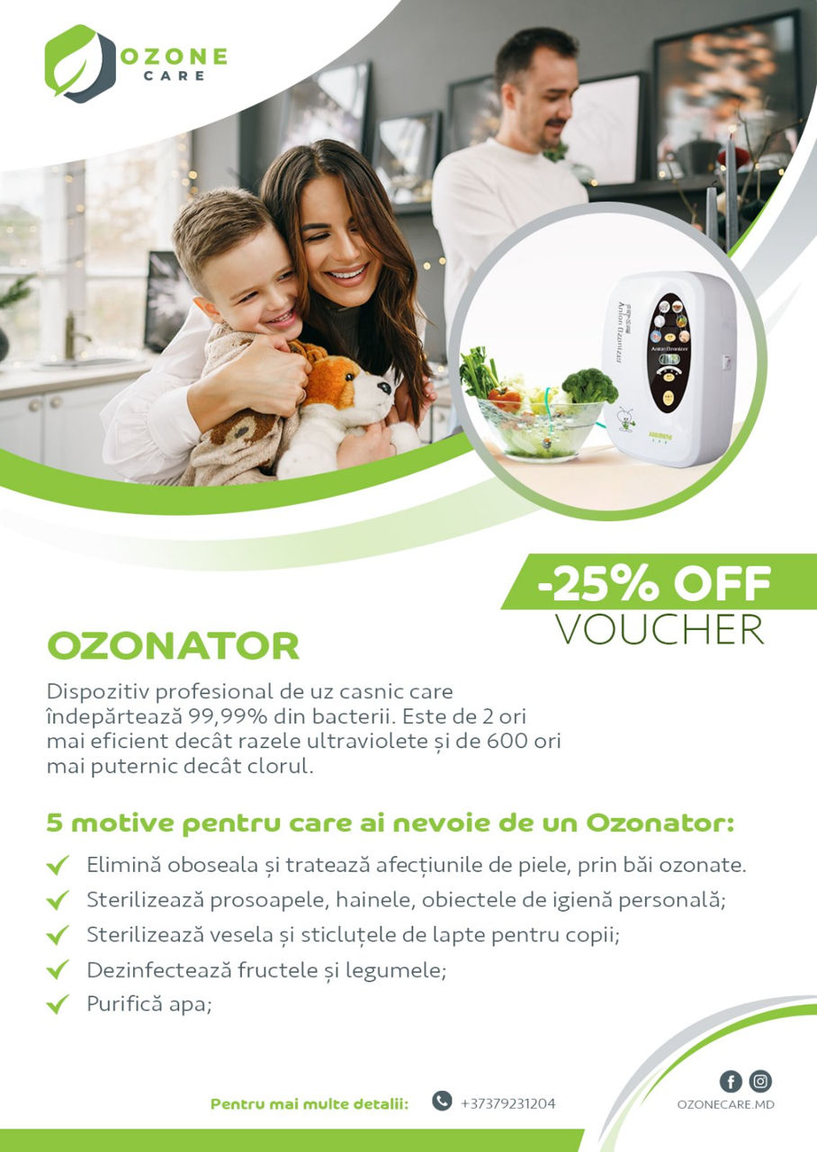 Ozonator multifuncţional la preţ de producător. Reducere - 1000 lei foto 3