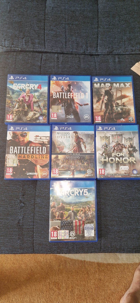 Диски на PlayStation 4