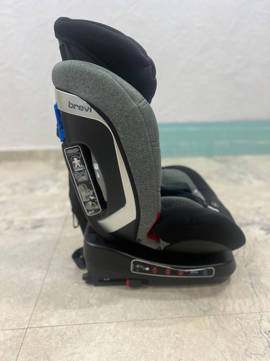 Автокресло Brevi Kimi Isofix 0-25 кг чёрный фото 1