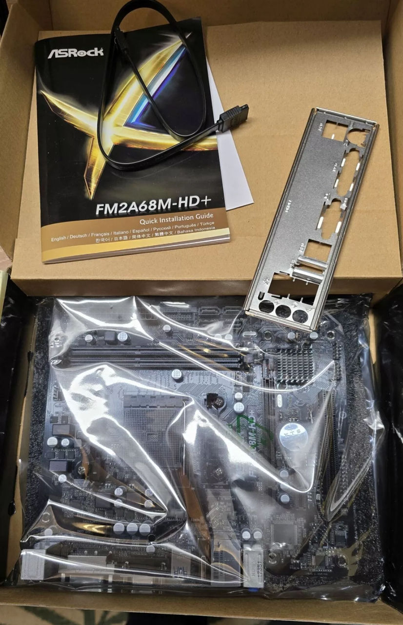 Asrock H81 Pro BTC R2.0 Asrock FM2A68M-HD+ фото 3