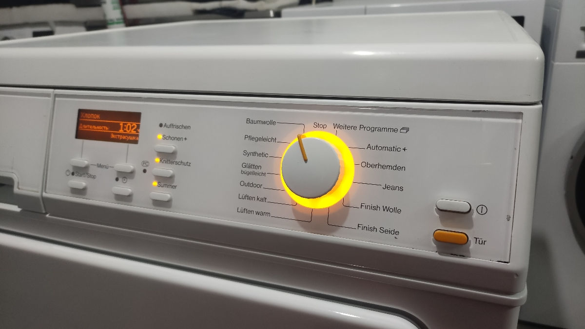 Всего 2462 часа! Сушка Miele с русским языком - рабочая лошадка с тепловым насосом! foto 2