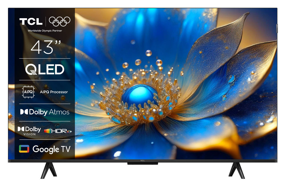 TCL43P71K, Qled,, 4K ultra HD,109 cm, Google tv, NOU sigilat  фото 0