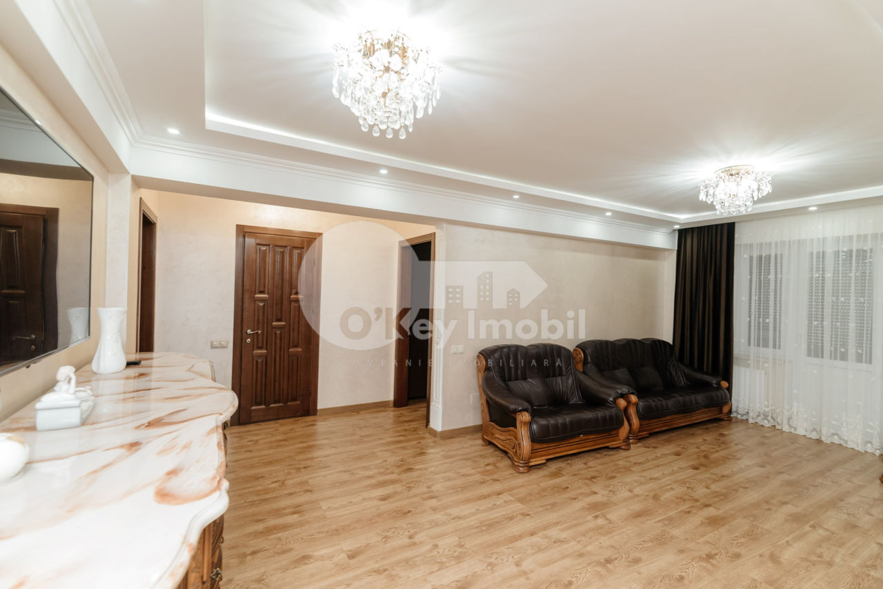 Apartament cu 2 camere, 85 m², Buiucani, Chișinău foto 3