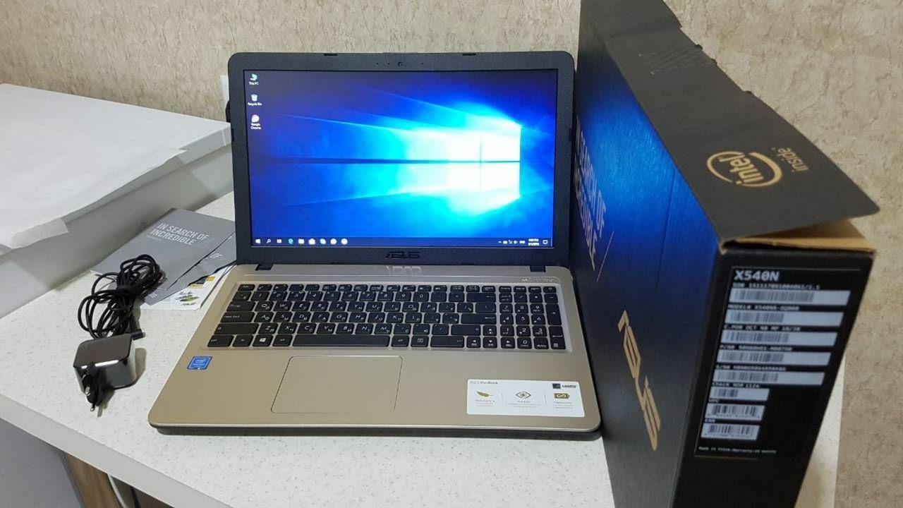 Asus x540n установка windows 7