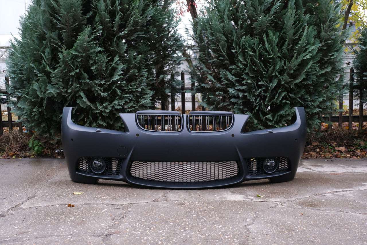 Bara Fata M3 BMW Seria 3 E90 NFL Bamper M cu suporti de senzori si spalator faruri бампер foto 0