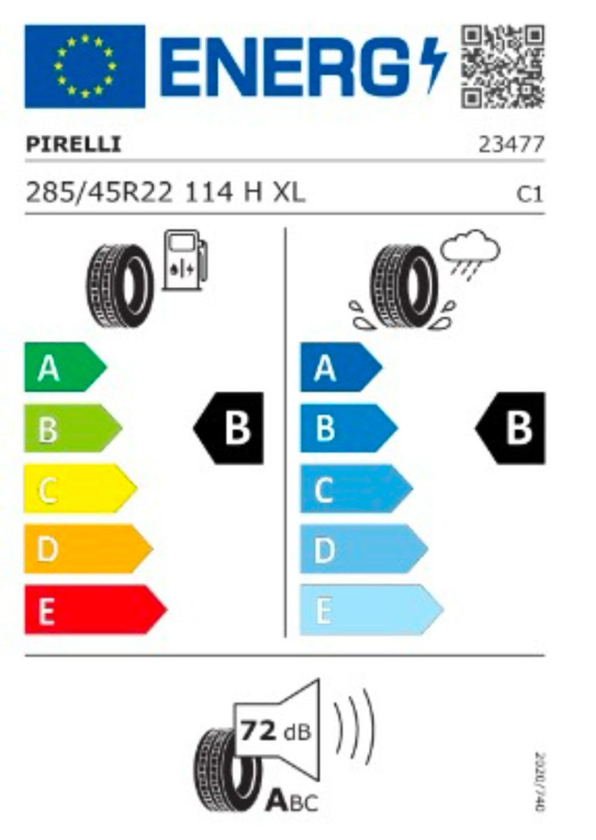 Pirelli 285 45 22 Dot 2023 foto 1