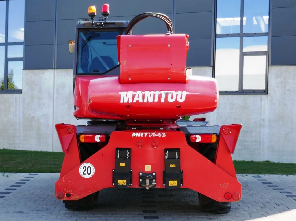 Телескопический погрузчик с поворотной башней Manitou MRT1840 EASY-ST3B, 2017 foto 13