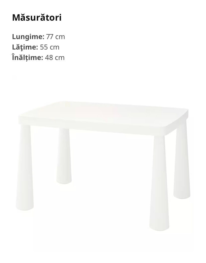 Nou-pe loc, masa mammut foto 3