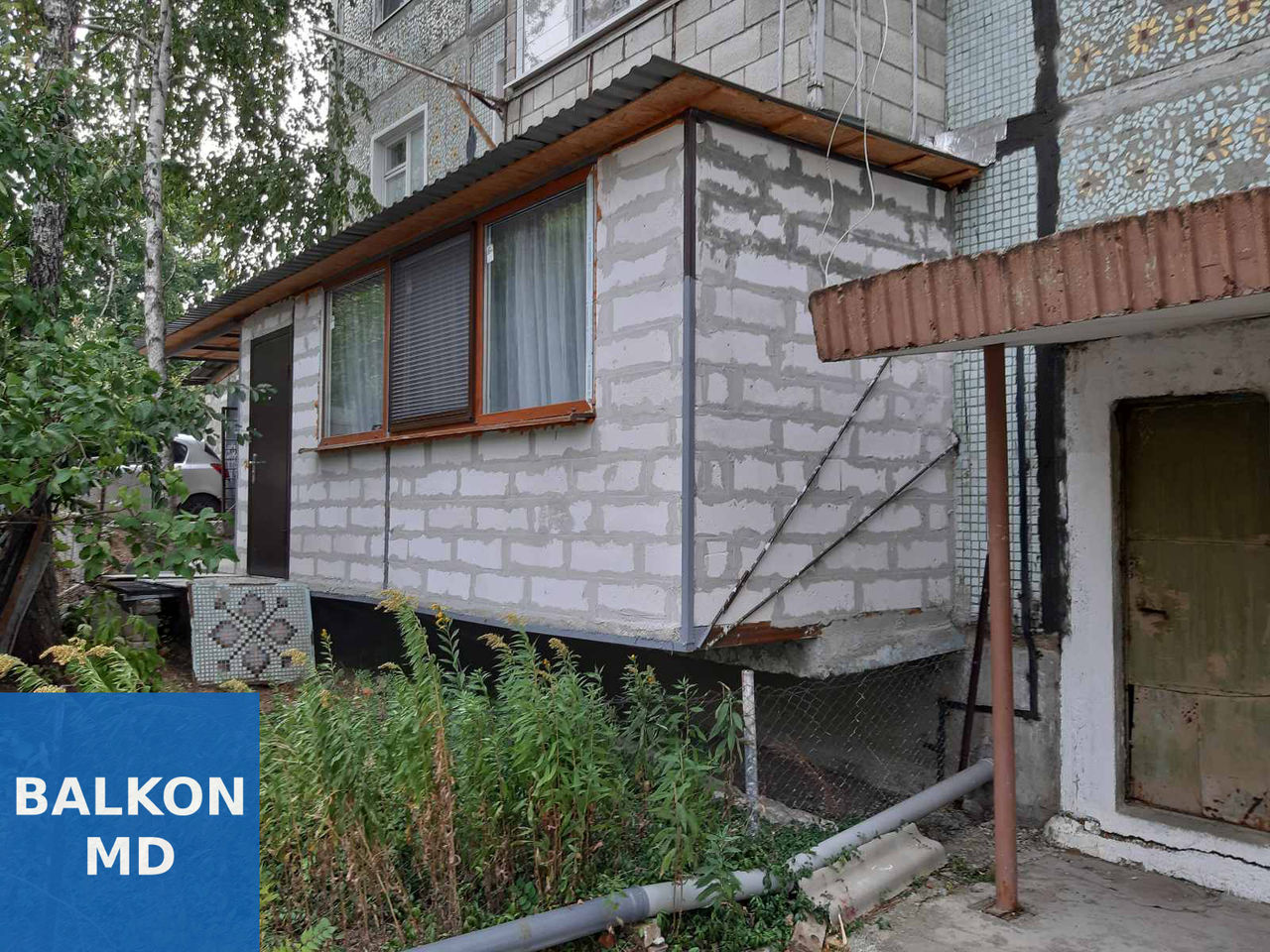Reparatia capitala a balcoanelor! Reparatie la cheie! Modificarea balcoanelor 143 seria! Chisinau! foto 8