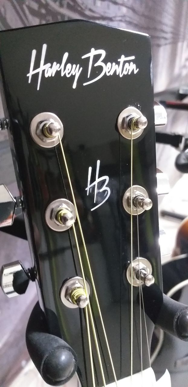 Chitara electro-acustica Harley Benton D-120CE foto 2