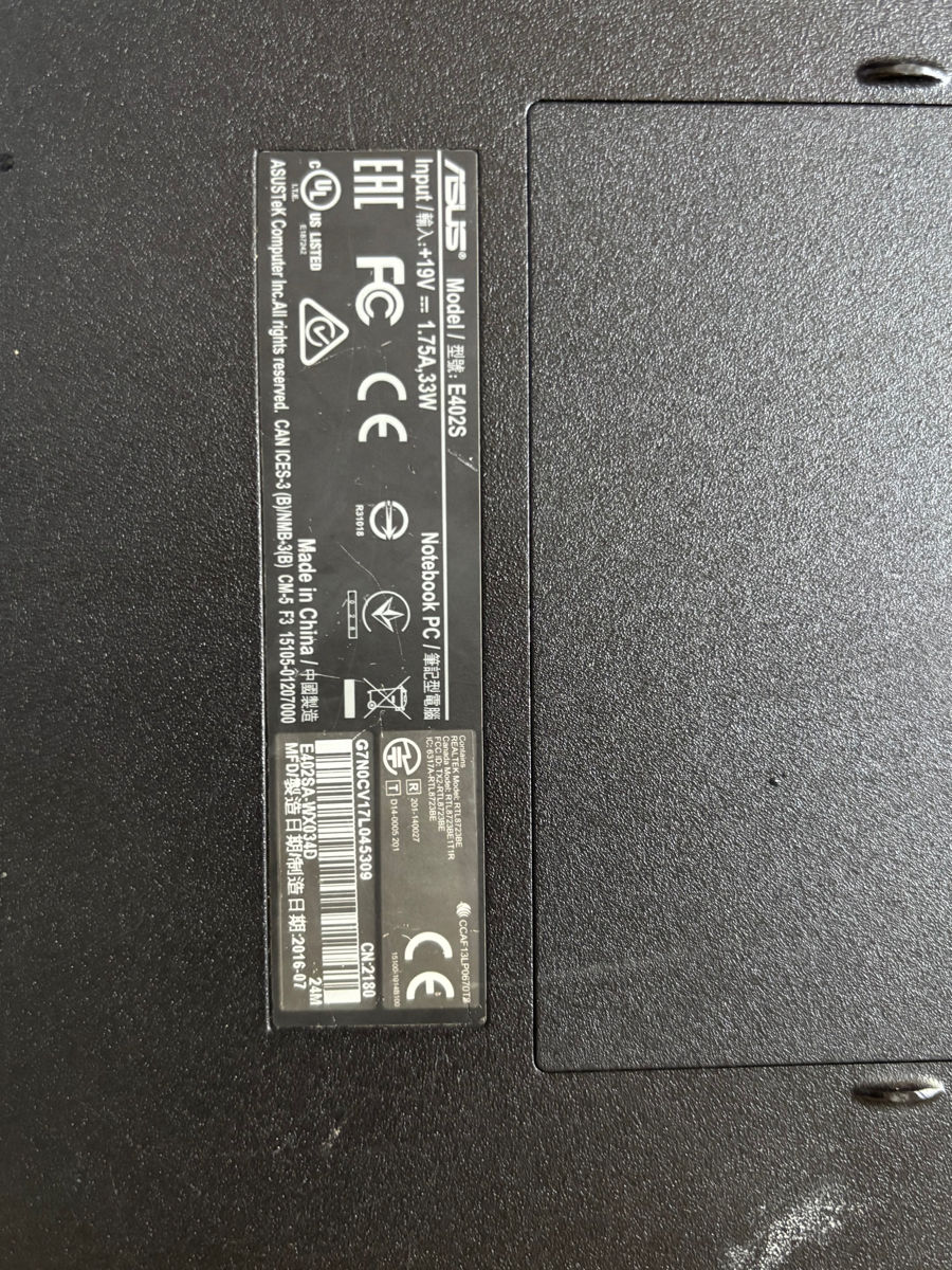 Asus E402S фото 1