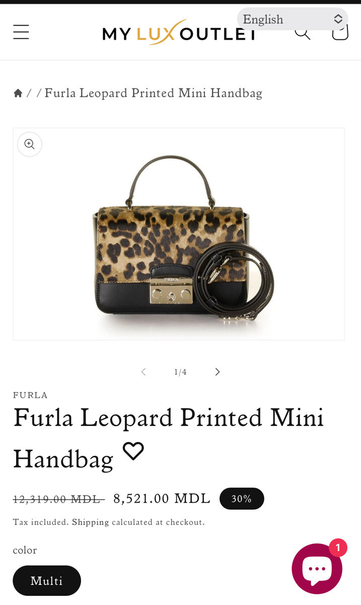 Сумка Furla Новая, Оригинал, любые проверки приветствуются ! фото 5