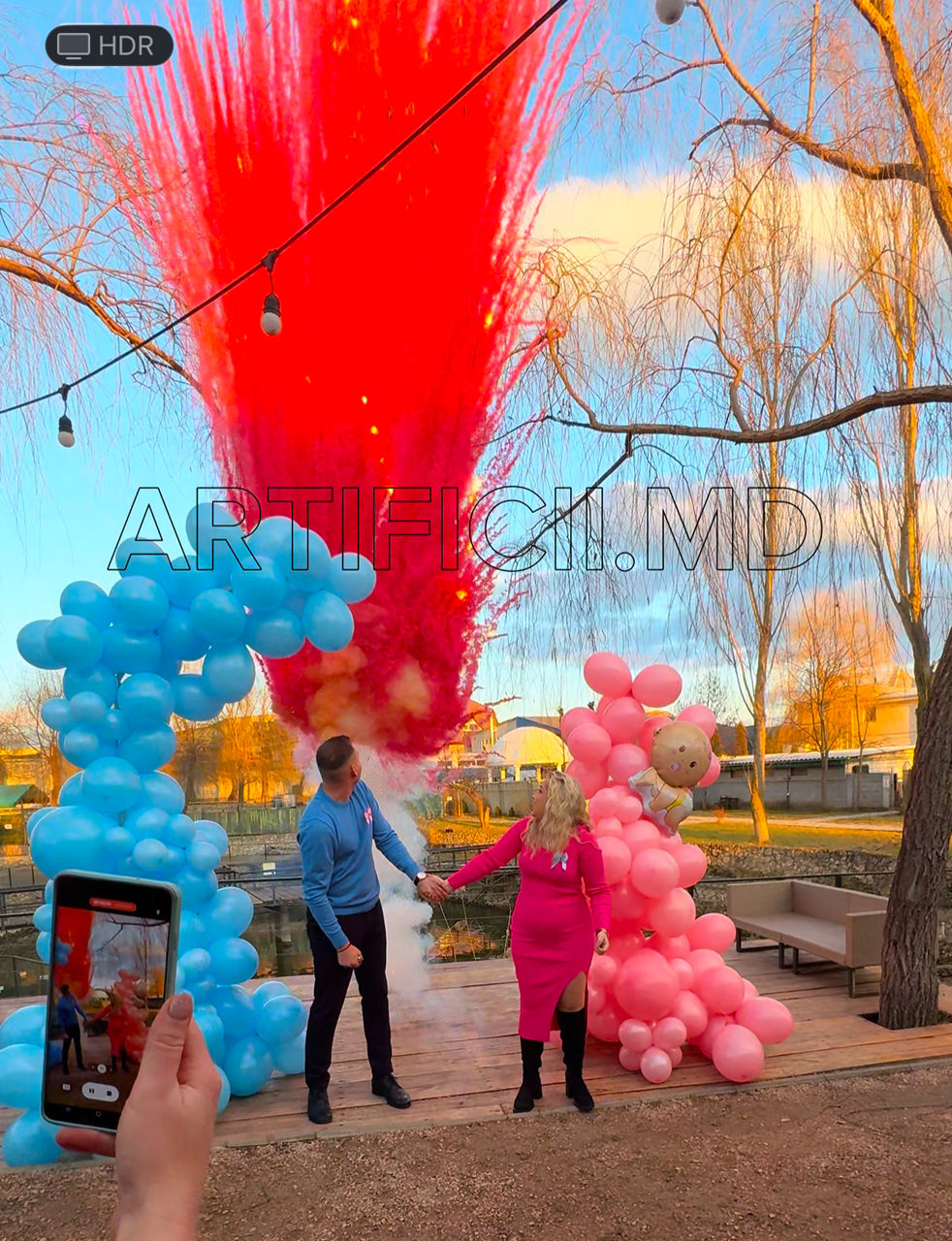 Gender reveal! in vinzare Artificii si fum foto 4