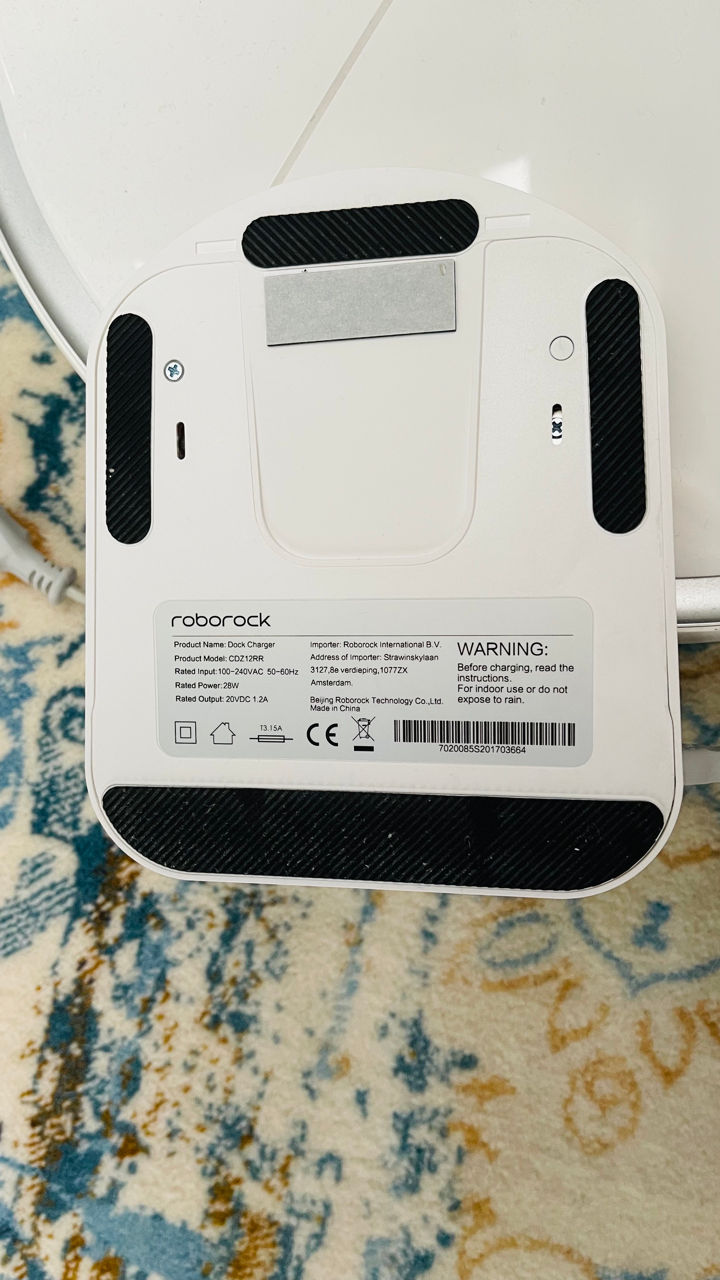 Робот пылесос RoboRock S5 Max Белый foto 2