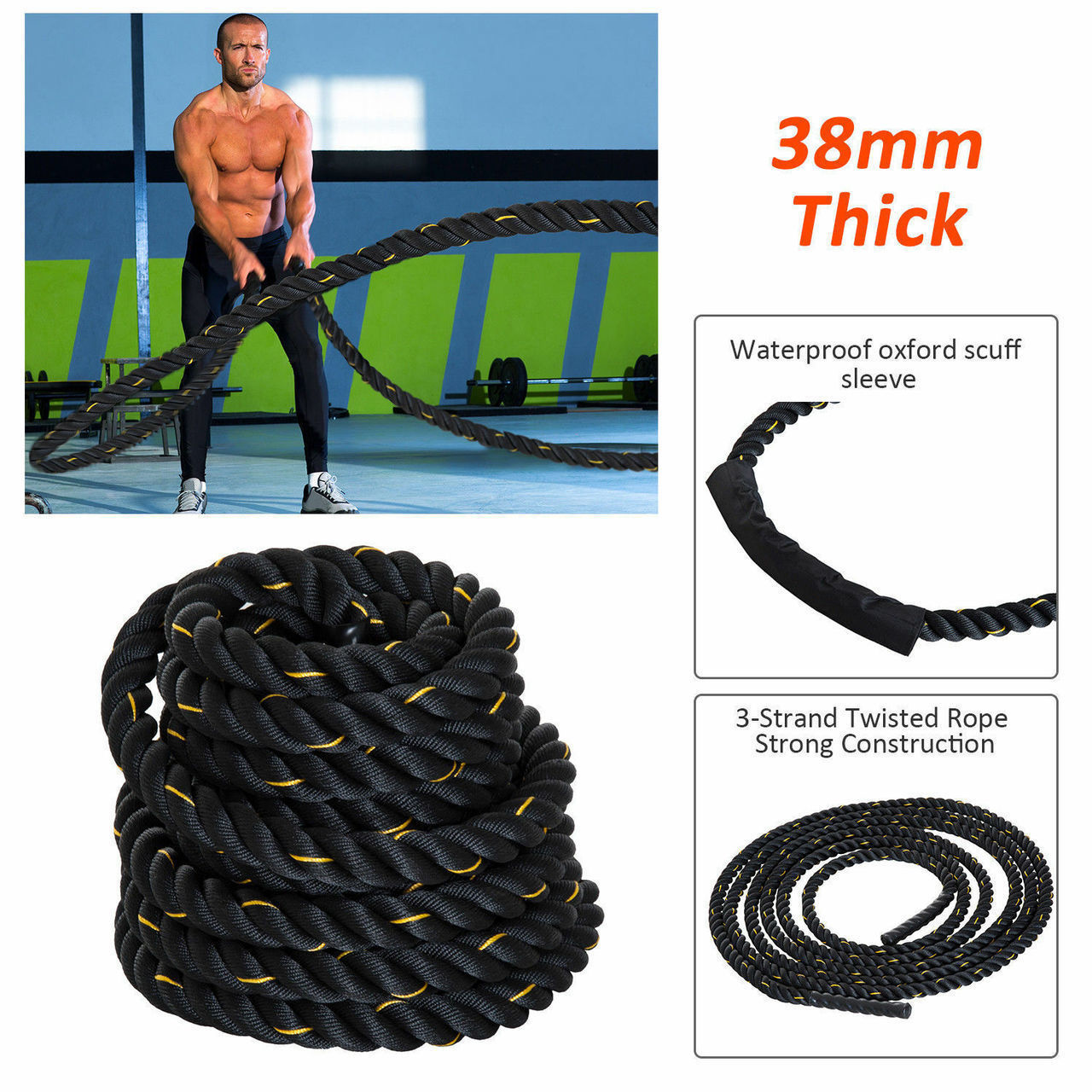 Канат для кроссфита. Rope pentru CrossFit.