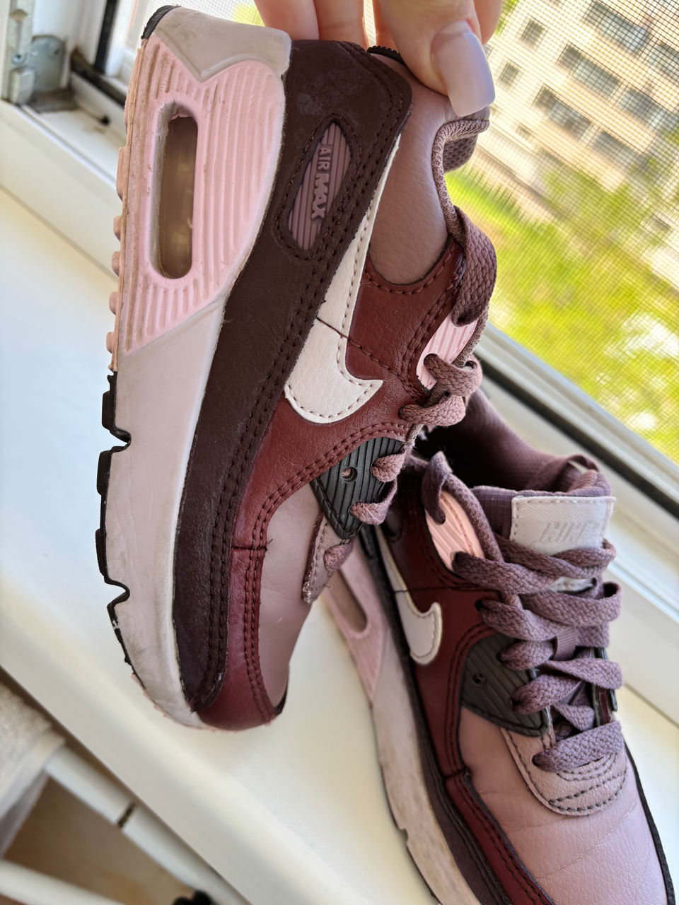 Nike Airmax copii marimea 28 (17cm)piele naturala stare buna! foto 3