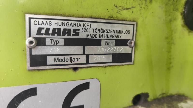 Combină Claas Tucano 320 din 2015 foto 13