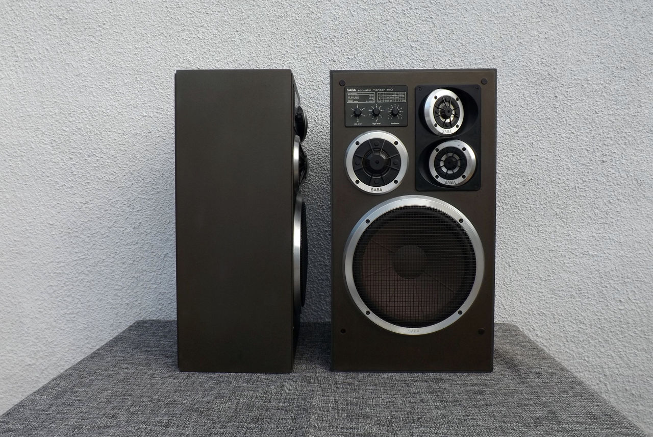 SABA Acoustic Monitor 140 / AM 140. Винтажная акустика foto 6