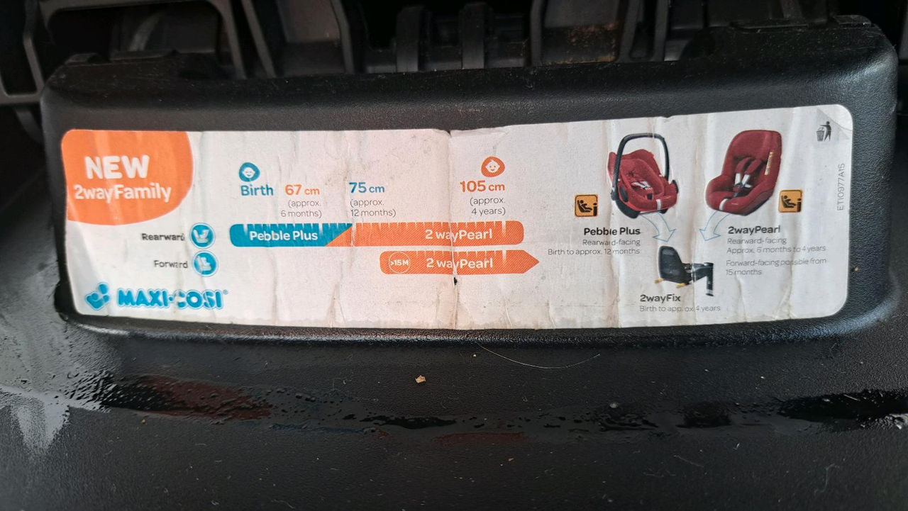 Maxi-Cosi 2wayPearl i-Size, scaun auto cu suport foto 4