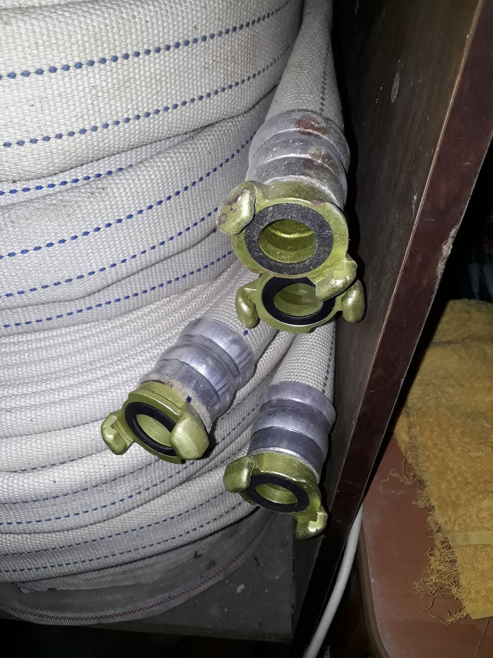 Пожарные Рукава диаметром 38 длина рукавов 20 метров