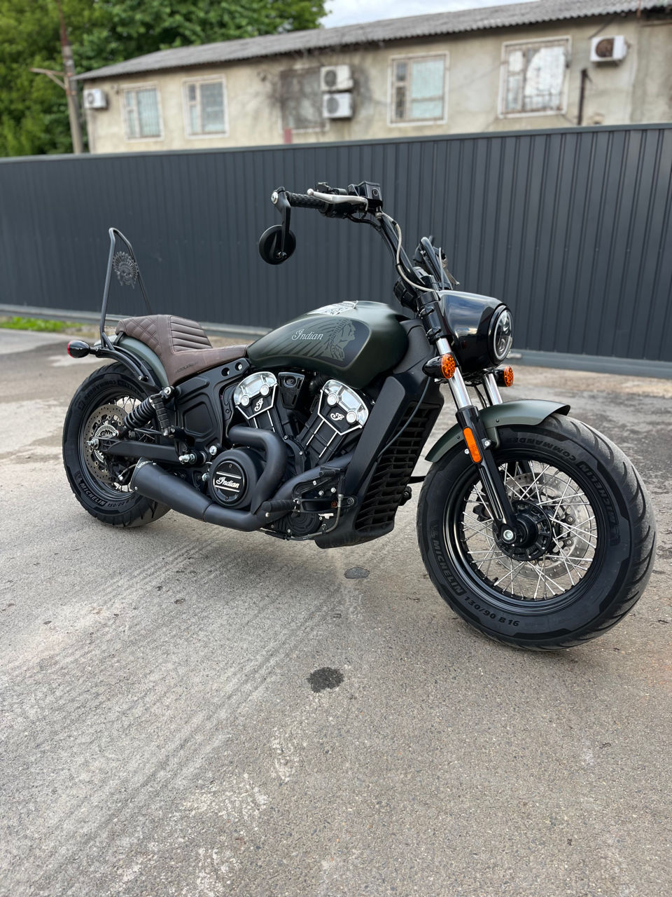 Indian Motorcycle Scout bobber  фото 0