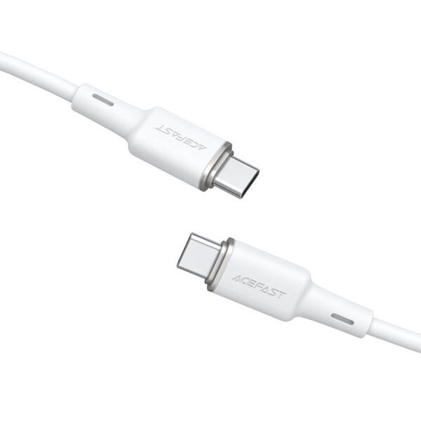 Acefast C2-03 Cablu De Date De Încărcare Din Silicon Din Aliaj De Zinc Usb-c La Usb-c foto 2