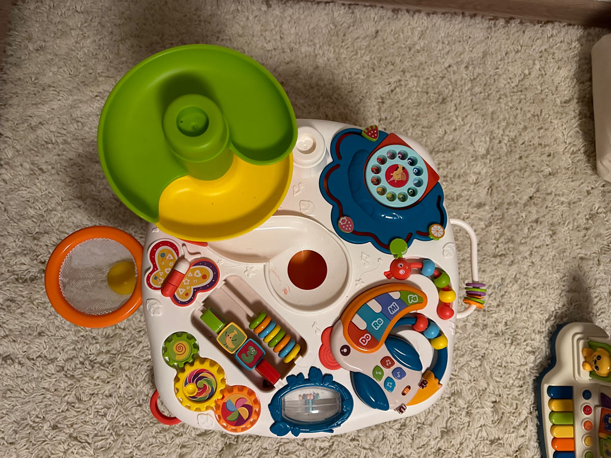 Huanger Baby Activity Masa de jocuri puzzle foto 1