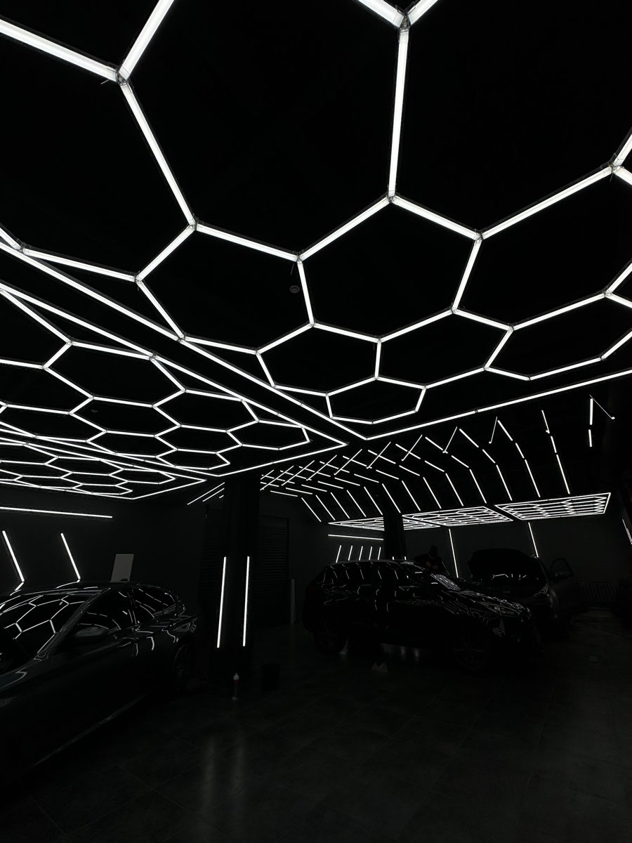 Hexagon led lights / / Lumină modularăFour Lumens foto 4
