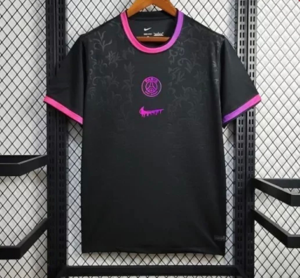 Tricou de fotbal PSG Noir jersey tricou  foto 0