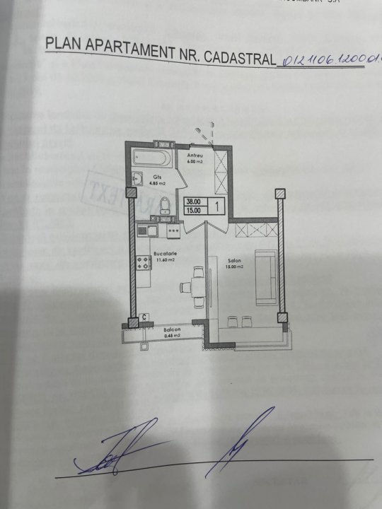 Apartament cu 1 cameră,  Durlești,  Chișinău mun. foto 0