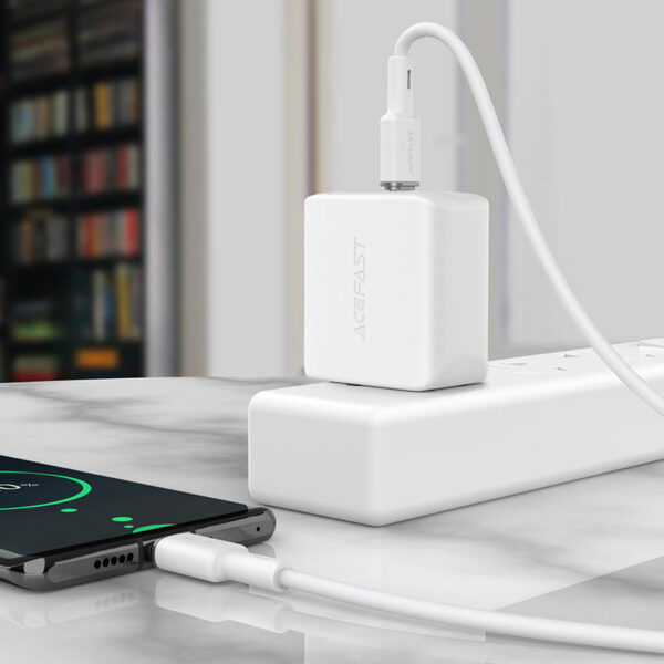 Acefast C2-03 Cablu De Date De Încărcare Din Silicon Din Aliaj De Zinc Usb-c La Usb-c foto 1