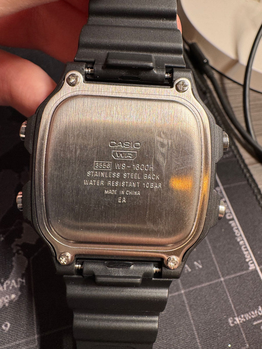 Casio WS1600H фото 4
