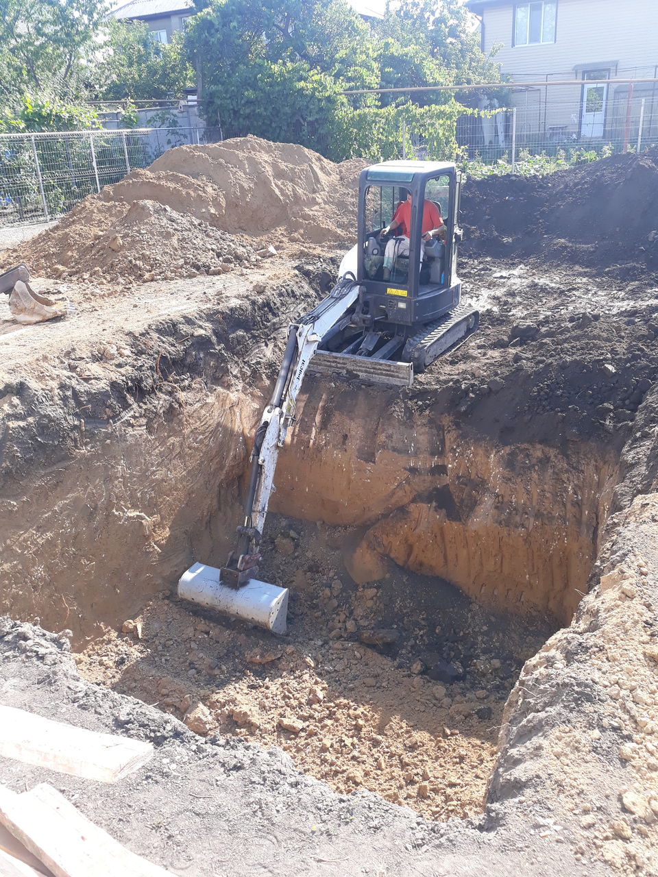 Servicii excavator,bobcat foto 0