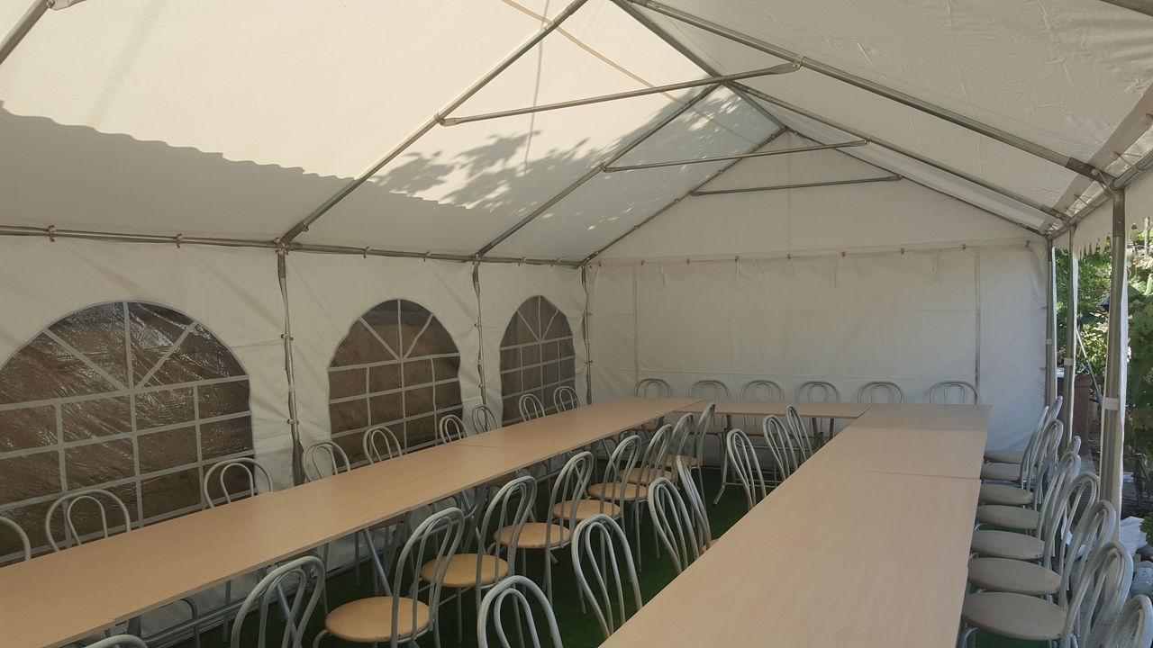 Inchiriere la cort 4x8 (32m2) pentru ceremonii foto 2