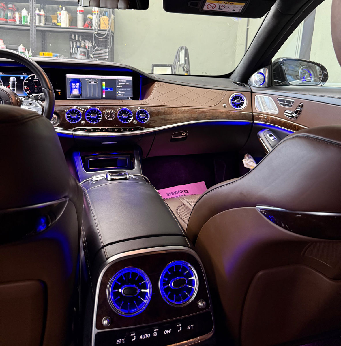 Дефлекторы W222 - Turbiene Led Mercedes S-Class, Detailing LUX18 foto 18