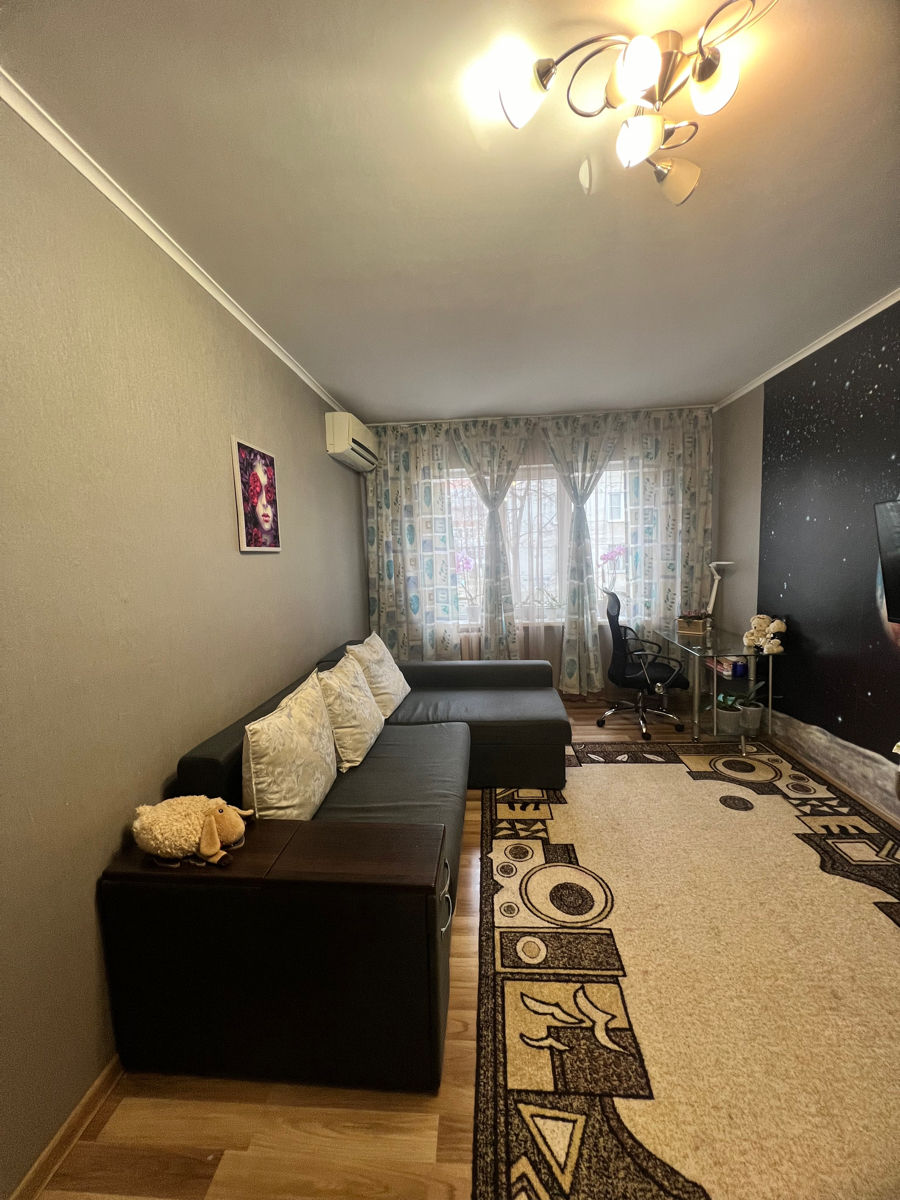 Apartament cu 1 cameră, 50 m², Râșcani, Chișinău