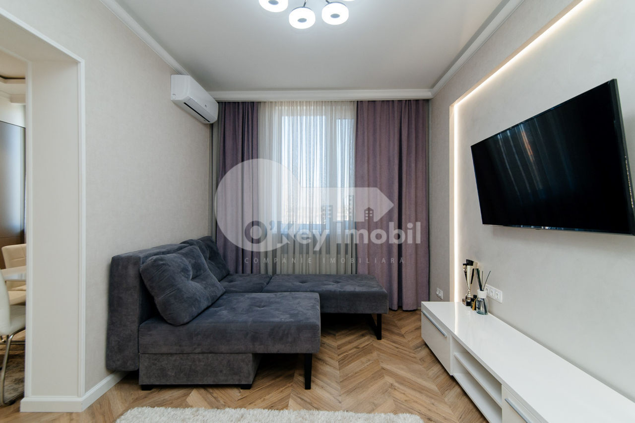 Apartament cu 2 camere, 51 m², Centru, Chișinău foto 0