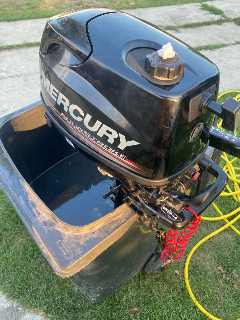 Motor pentru barcă Mercury 6 CP фото 2