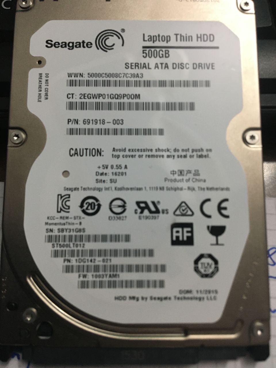 Seagate Laptop Thin HDD 500GB ideal