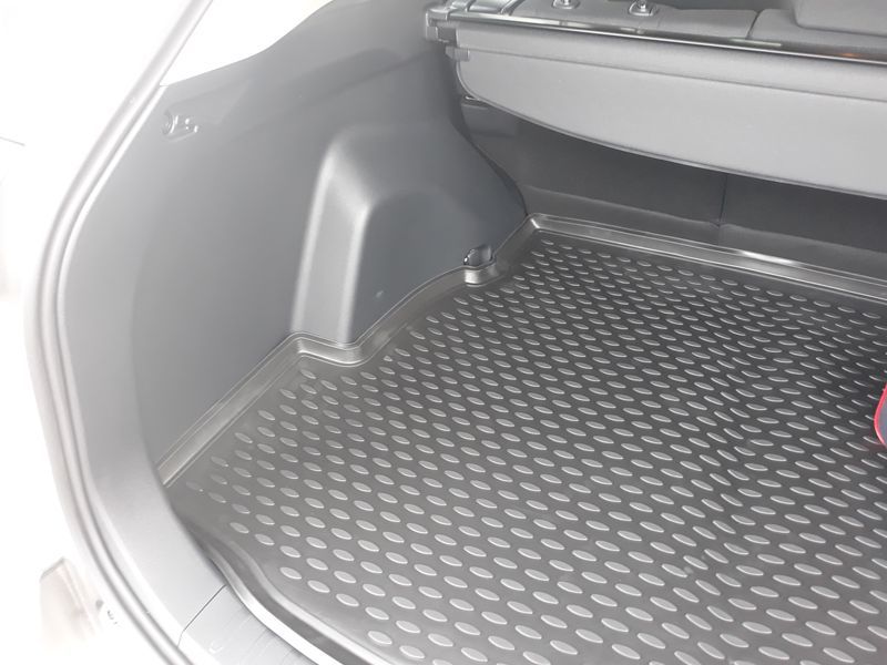 Toyota Rav 4 2019-2023. полиуретановые коврики для салона и багажника. foto 7