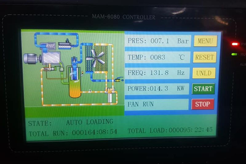 Винтовой компрессор 2,0 m3/min. Compresor de aer cu surub foto 15