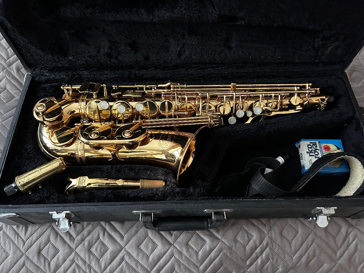 Vînd Saxofon Alto Jupiter 769 Taiwan Original Reglat ,aranjat.