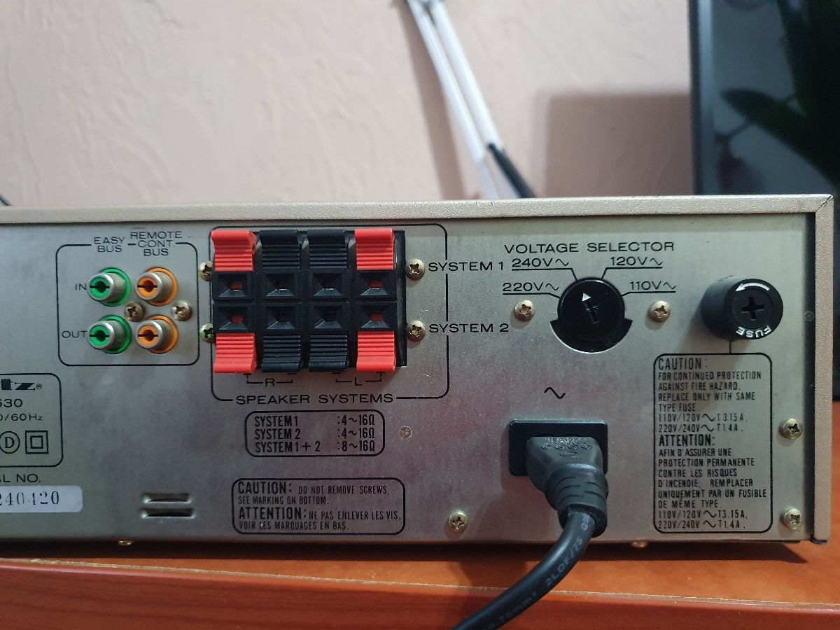 Vând  Amplificator Marantz Pm 630 foto 8